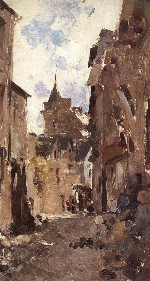 Nicolae Grigorescu Street in Vitre